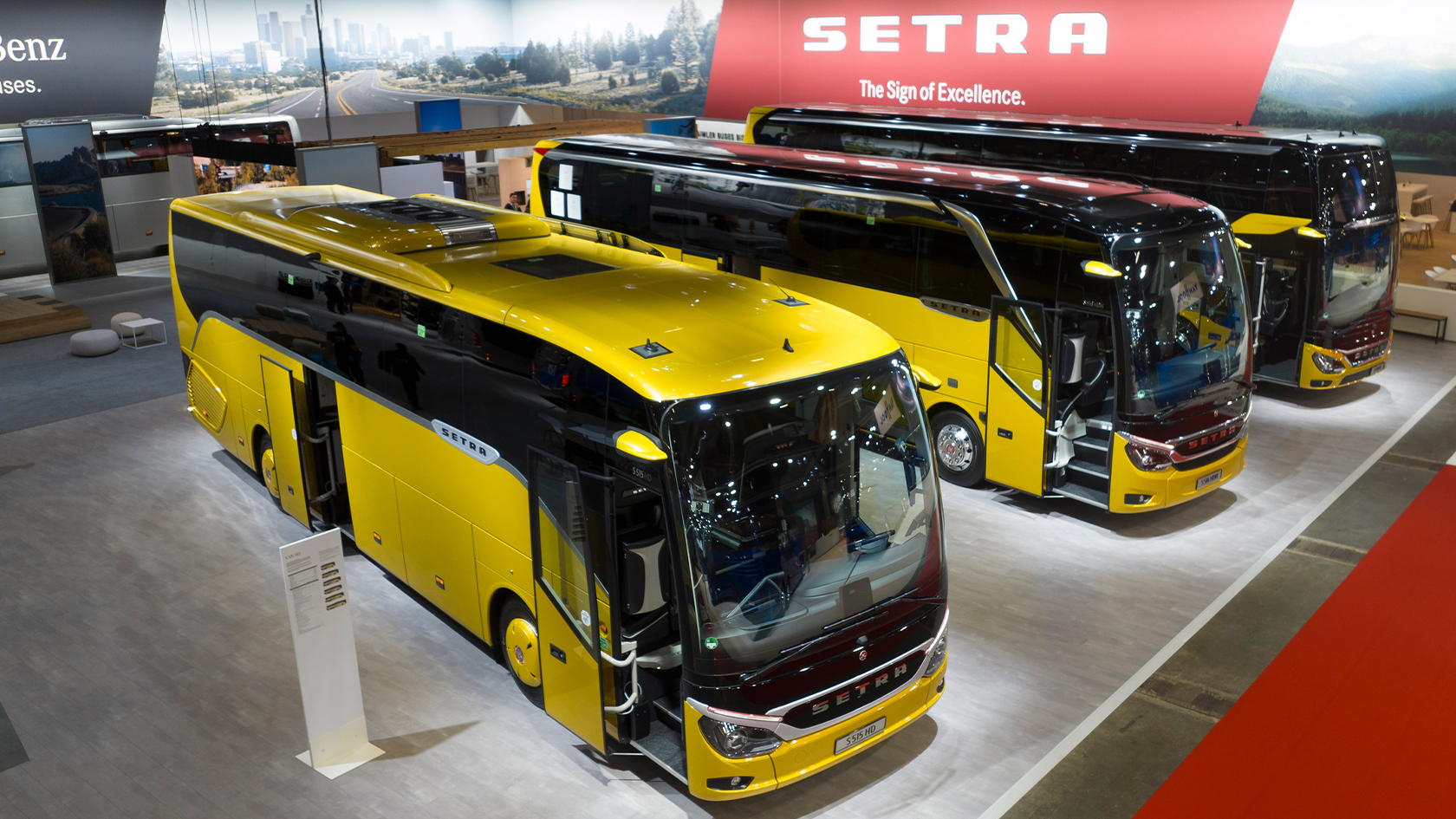 SetraWorld Magazine: Impressive showcase at Busworld 2023. – Setra Buses