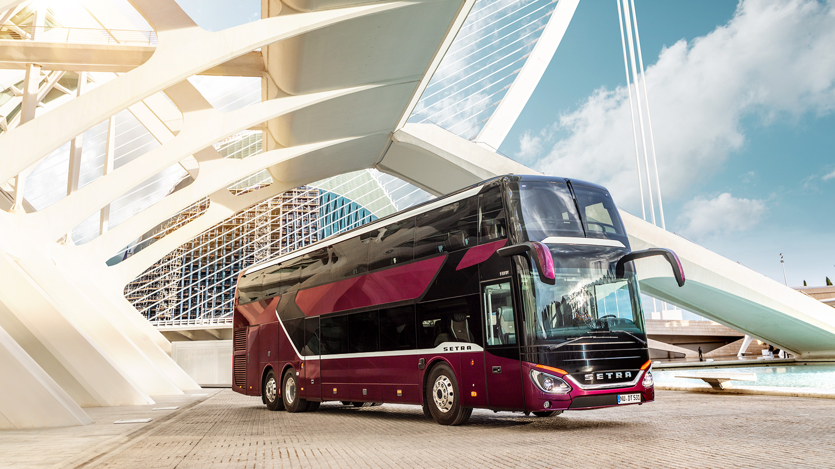 Setra TopClass S 531 DT Bus Reisebus Mercedes Prospekt Brochure 08.2017 