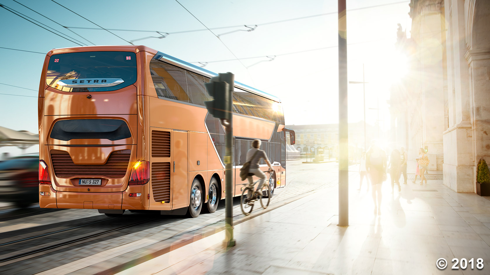Prospekt Brochure 08.2017 Setra TopClass S 531 DT Bus Reisebus Mercedes 